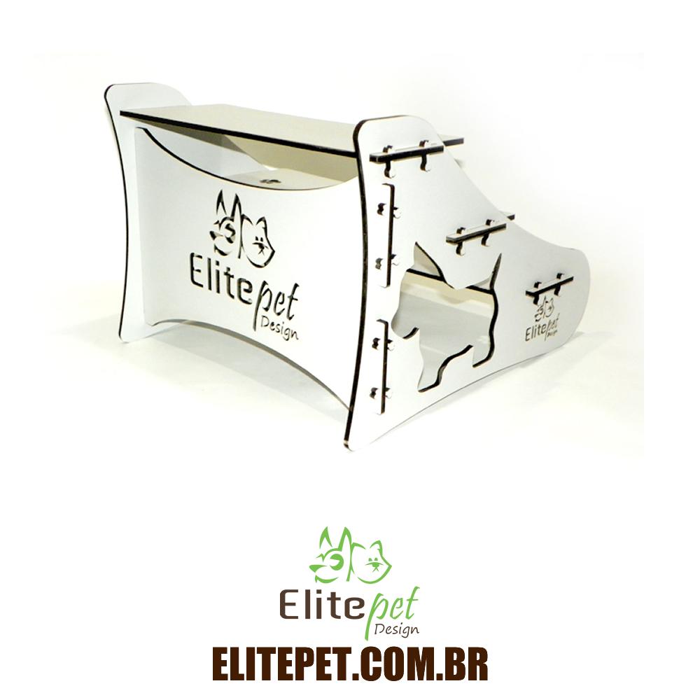 Escada Dog - Marrom Linho