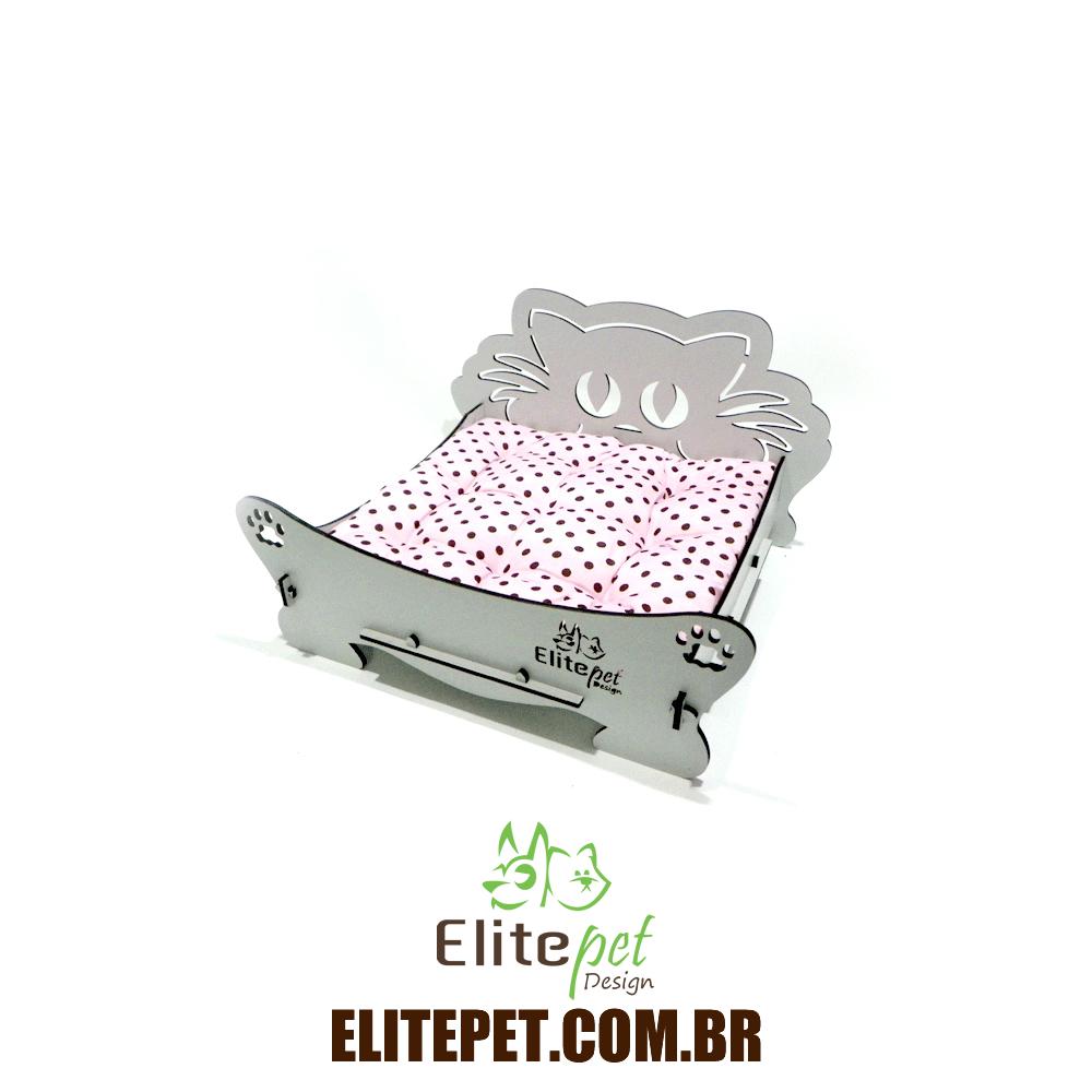 Cama Cat - Marrom Linho