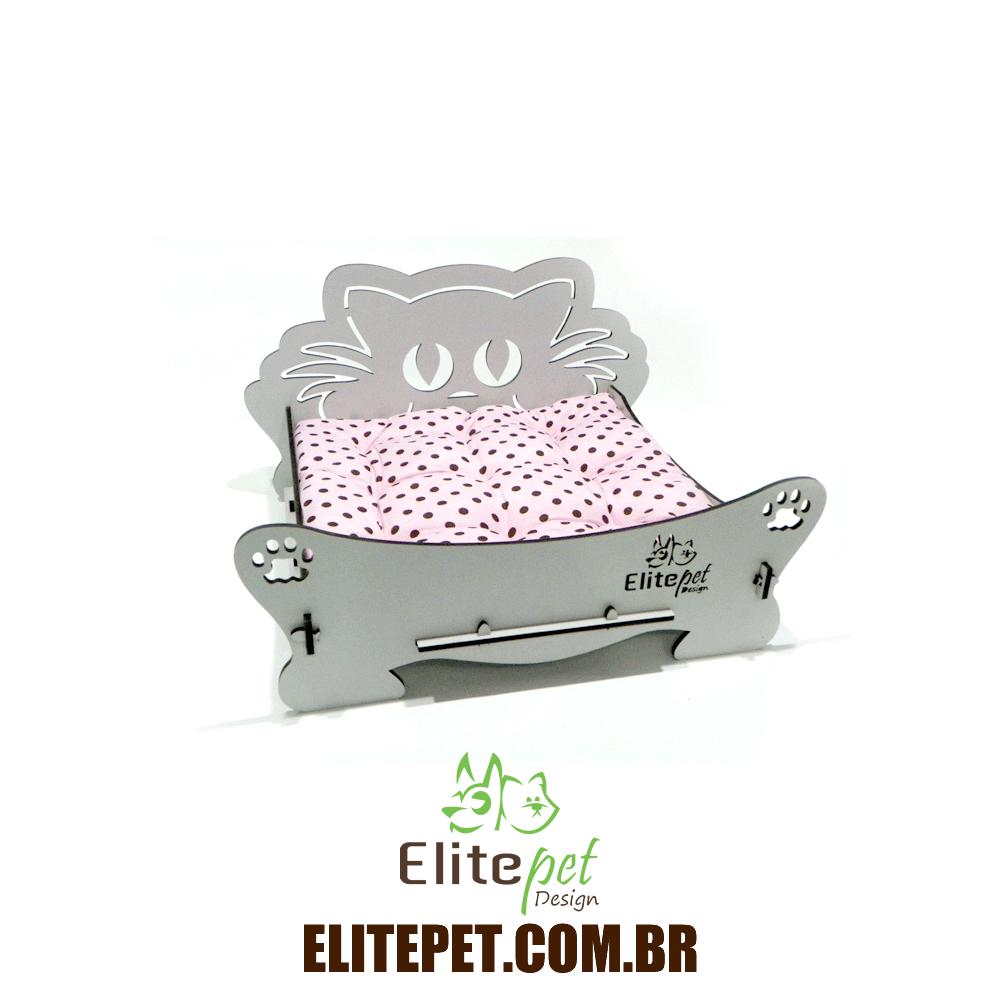 Cama Cat - Marrom Linho