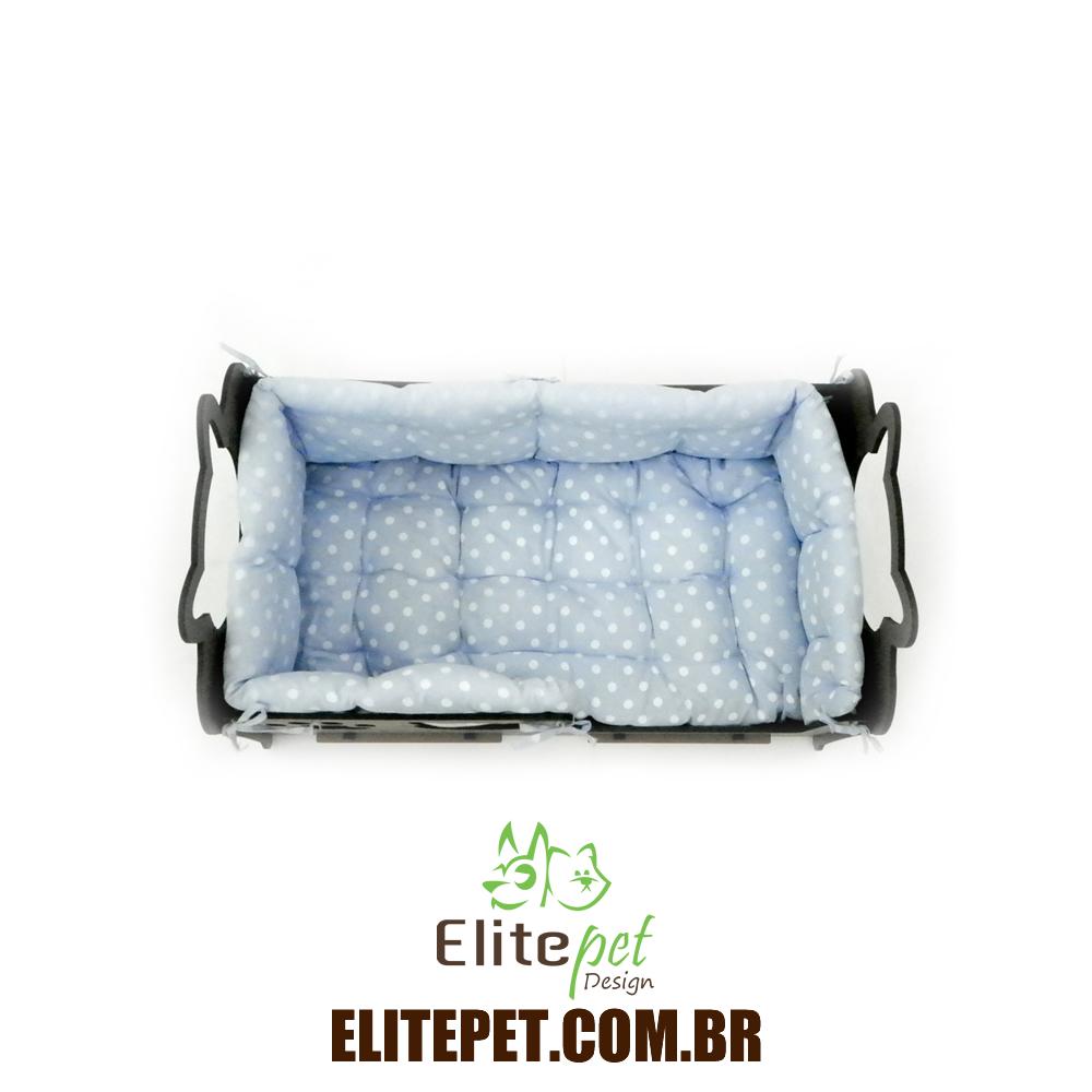 Berço Cat - Cinza Claro