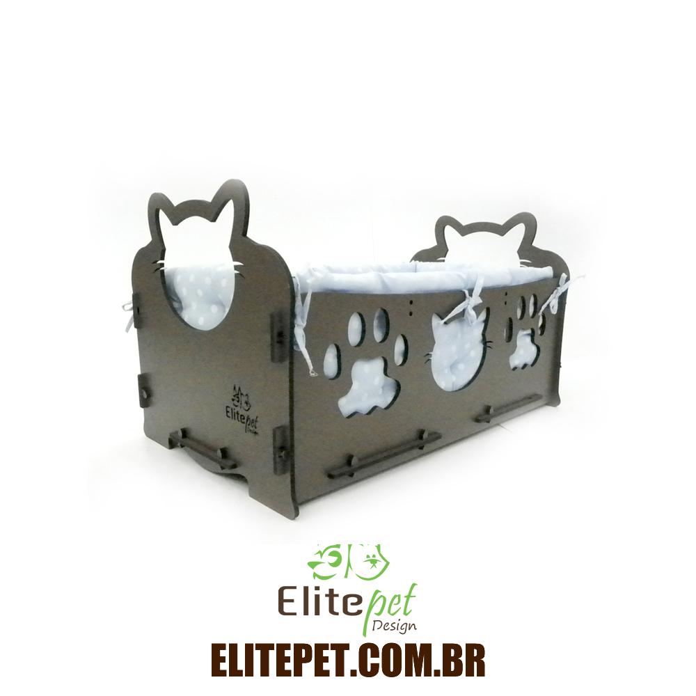 Berço Cat - Marrom Linho