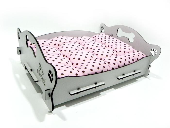 Cama Dog - Marrom Linho - Tamanho P