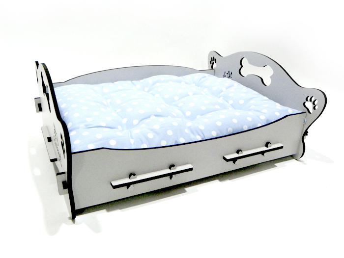 Cama Dog - Marrom Linho - Tamanho P