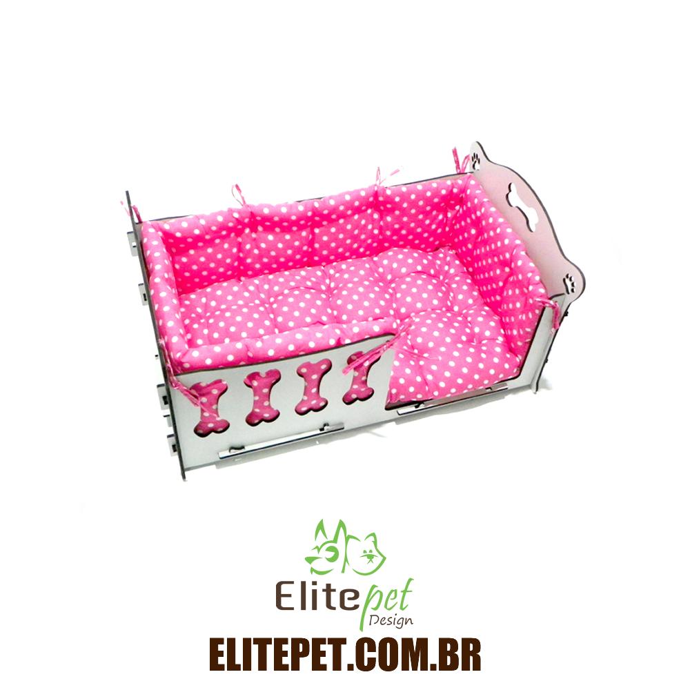 Berço Dog - Cinza Claro - Tamanho M